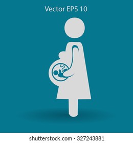 Pregnancy vector illustration