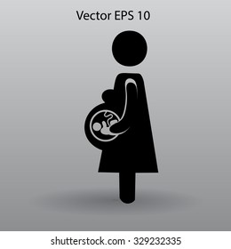 Pregnancy vector illustration