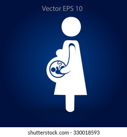 Pregnancy vector illustration