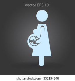 Pregnancy vector illustration