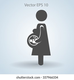 Pregnancy vector illustration