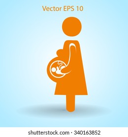 Pregnancy vector illustration