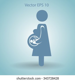 Pregnancy vector illustration