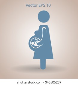 Pregnancy vector illustration