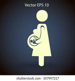 Pregnancy vector illustration