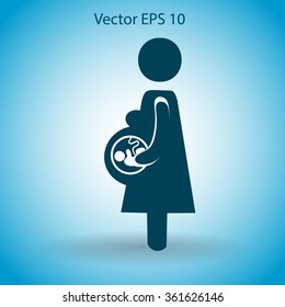 Pregnancy vector illustration