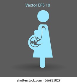 Pregnancy vector illustration