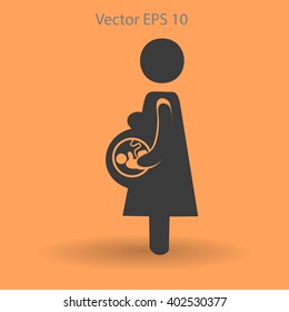 Pregnancy vector illustration