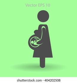 Pregnancy vector illustration