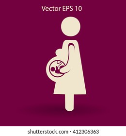 Pregnancy vector illustration