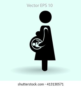 Pregnancy vector illustration