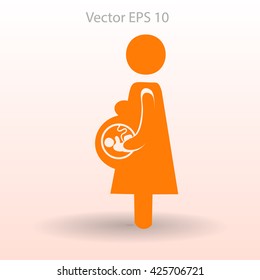 Pregnancy vector illustration