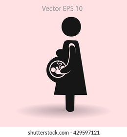 Pregnancy vector illustration
