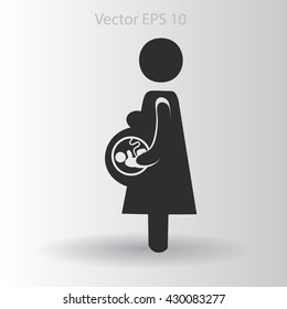 Pregnancy vector illustration