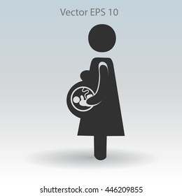 Pregnancy vector illustration