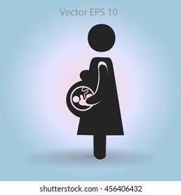 Pregnancy vector illustration