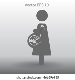 Pregnancy vector illustration