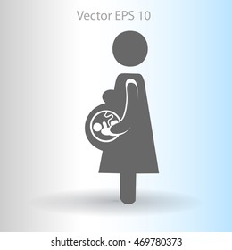 Pregnancy vector illustration