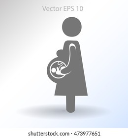 Pregnancy vector illustration