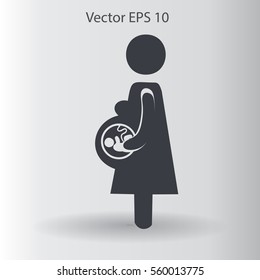 Pregnancy vector illustration