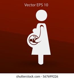 Pregnancy vector illustration