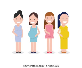 Pregnant Character 