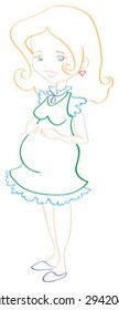 Pregnant contour