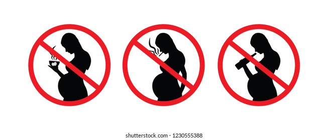 Pregnant is forbidden, no alcohol, no coffee, no smoking