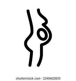 pregnant icon or logo isolated sign symbol vector illustration - high quality black style vector icons
