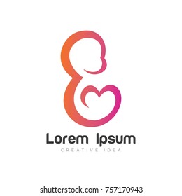 pregnant logo design