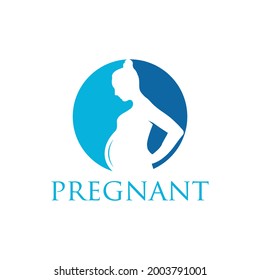 Pregnant Logo Design Inspiration Mother Pregnant Stock Vector (Royalty ...