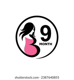 pregnant logo, pregnant icon logo