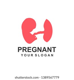 PREGNANT LOGO TEMPLATE DESIGN VECTOR