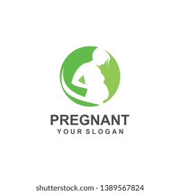 PREGNANT LOGO TEMPLATE DESIGN VECTOR