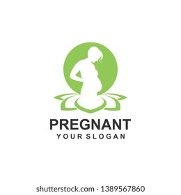 PREGNANT LOGO TEMPLATE DESIGN VECTOR