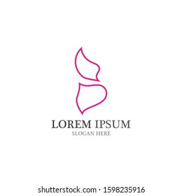 Pregnant logo template vector icon illustration design