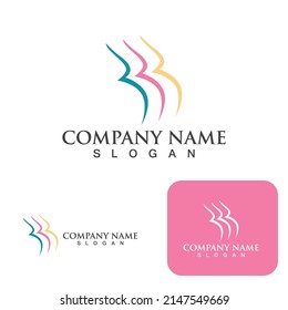 Pregnant logo template vector icon illustration design