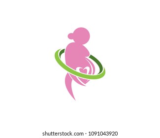 Pregnant logo vector 