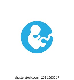 Pregnant logo vector. EPS 10. mom and baby logo, mother and children icon design, pregnancy logo, mother love logo design.