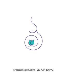 Pregnant Logo Vector Icon Illustration Design