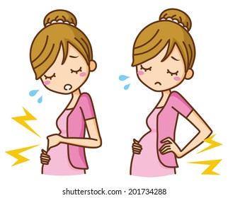 Pregnant sick