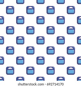 Pregnant weight pattern in cartoon style. Seamless pattern vector illustration