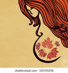 pregnant woman