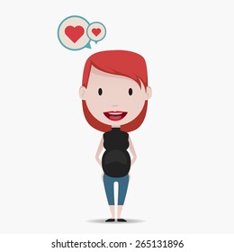Pregnant woman