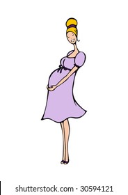 pregnant woman
