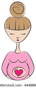 pregnant woman