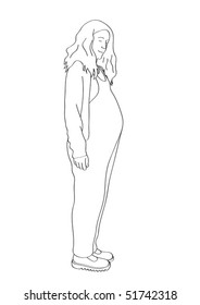 Pregnant woman