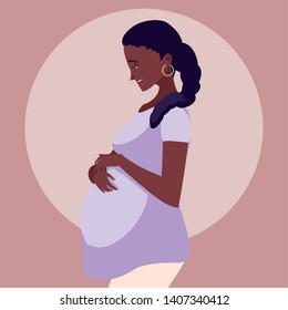 pregnant woman avatar character