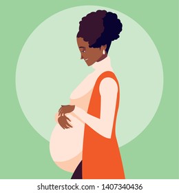 pregnant woman avatar character