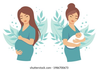 Mama Baby Logo Images Stock Photos Vectors Shutterstock